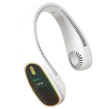 Load image into Gallery viewer, Portable Lightweight Negative Ion Hanging Neck Fan
