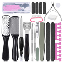 Load image into Gallery viewer, 21 in 1 Stainless Steel Professional Pedicure Tools
