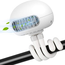 Load image into Gallery viewer, Portable Bladeless Handheld Fan With Flexible Tripod Clip
