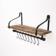 Load image into Gallery viewer, Wall Shelf Mounted Rustic Wood For Bathroom Kitchen

