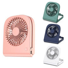 Load image into Gallery viewer, Mini Portable Household Desktop Folding Clip Fan
