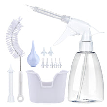 Load image into Gallery viewer, Ear Irrigation Cleaning Kit Ear Wax Removal Kit With Ear Washing Syringe Squeeze Bulb Earwax Remover for Adults Kids Ear Care
