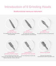 Load image into Gallery viewer, Electric Nail Drill Machine 20000RPM Professional Nail File Kit Cordless Milling Cutter Pedicure Manicure Tool Nail Salon
