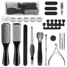 Load image into Gallery viewer, 18 in 1 Professional Pedicure Tools Set Foot Care
