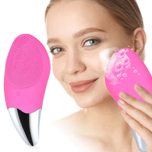 Load image into Gallery viewer, Mini Electric Facial Cleansing Brush Face Cleaner
