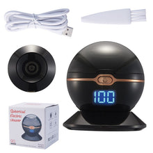 Load image into Gallery viewer, New Ball Shape Electric Razor USB Rechargeable Mustache Trimmer With Base For Men Barber Shaving Machine Beard Trimmers
