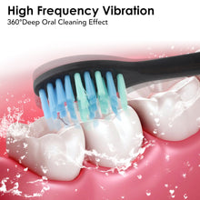 Load image into Gallery viewer, Electric Toothbrush Adult Timer Brush with Replacement Heads
