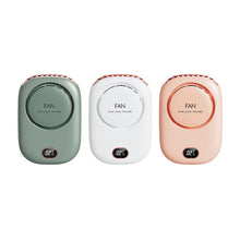 Load image into Gallery viewer, Mini Portable Bladeless Neck Fan 3-speed Adjustable Wind
