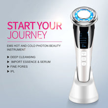 Load image into Gallery viewer, Mesotherapy Electroporation RF Radio Frequency Facial LED Photon Light Therapy Machine Face Lifting Beauty Skin Massager
