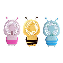 Load image into Gallery viewer, USB Rechargeable Little Bee Mini Fan For Outdoor Sports
