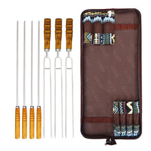 Load image into Gallery viewer, 7 Piece Stainless Steel BBQ Barbecue Fork For Home Outdoor
