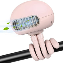 Load image into Gallery viewer, Portable Bladeless Handheld Fan With Flexible Tripod Clip
