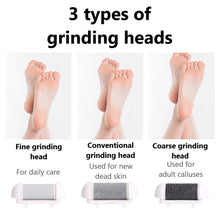 Load image into Gallery viewer, Electric Foot File for Heels Grinding Pedicure Tools
