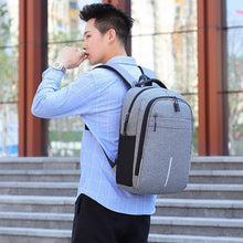 Load image into Gallery viewer, Mens Multifunctional Business Casual USB Charging Rucksack
