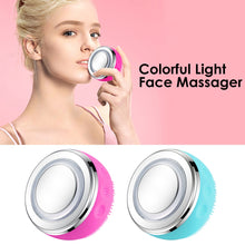 Load image into Gallery viewer, Light Face Massager Waterproof Electric Facial Cleanser
