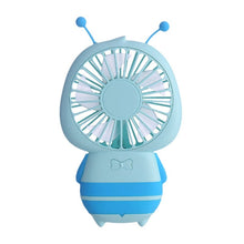 Load image into Gallery viewer, USB Rechargeable Little Bee Mini Fan For Outdoor Sports
