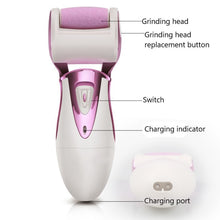 Load image into Gallery viewer, Foot Care Tool with 4 Rollers Skin Care Feet Dry Skin Remover
