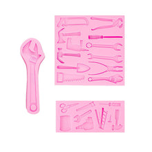 Load image into Gallery viewer, 3pcs Hardware Mold Silicone Tool Mould Multi-Purposes

