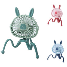 Load image into Gallery viewer, Handheld Cute Octopus Portable USB Fan
