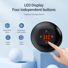 Load image into Gallery viewer, Electric Cupping Massager Vacuum Suction Cups Therapy Adjustable
