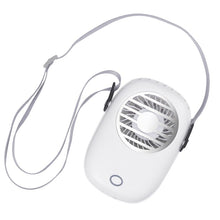 Load image into Gallery viewer, Mini Electric Hanging Neck Fan For Outdoor Home Office
