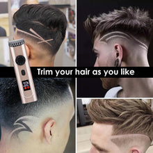 Load image into Gallery viewer, USB Electric Hair Clippers Rechargeable Beard Hair Trimmer
