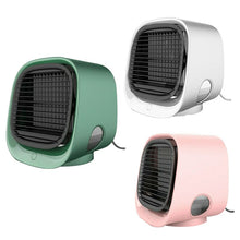 Load image into Gallery viewer, Mini Portable Multi-Function Air Cooler Fan with Water Tank

