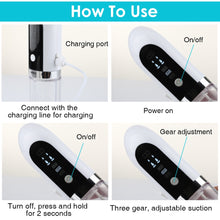 Load image into Gallery viewer, Vacuum Suction Rechargeable Face Nose Cleanser
