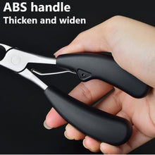 Load image into Gallery viewer, Black Toe Nail Clippers Nail Correction Thick Nails Cutters
