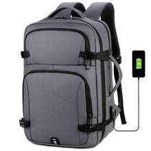 Load image into Gallery viewer, Mens Backpacks Multifunctional Waterproof Film Laptop Backbag
