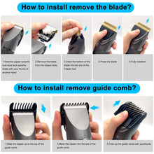 Load image into Gallery viewer, Washable Electric Hair Clipper Ceramic Professional

