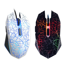 Load image into Gallery viewer, USB Wired Backlight Optical Mouse 4000DPI Adjustable
