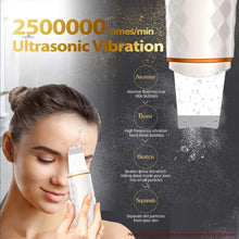 Load image into Gallery viewer, EMS Skin Scrubber Ultrasonic Facial Skin Spatula 36-42°C Heating Facial Cleansing Blackhead Remover Extractor Face Cleaning Tool
