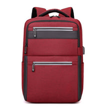 Load image into Gallery viewer, Mens Multifunctional Waterproof Backpacks USB Charging
