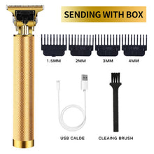 Load image into Gallery viewer, Electric Hair Trimmer for Men Professional Hair Cutting Man Shaver Beard Barber Home Steel Hair Clipper Haircut Machine
