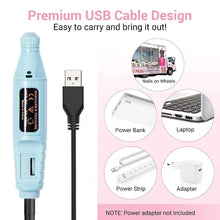 Load image into Gallery viewer, Electric Nail Drill Machine 20000RPM Professional Nail File Kit Cordless Milling Cutter Pedicure Manicure Tool Nail Salon
