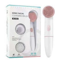 Load image into Gallery viewer, Electric Face Clean Brush Sonic Vibration Massage Facial Cleansing Blackhead Remover Deep Cleaning Washing Skin Care Tool
