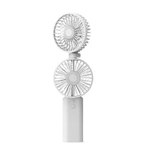 Load image into Gallery viewer, Handheld USB Mini Double Head Summer Cooler Fan
