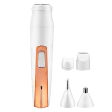 Load image into Gallery viewer, 4 in1 Women Electric Epilator For Bikini Eyebrow Nose
