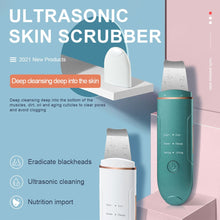Load image into Gallery viewer, Ultrasonic Skin Scrubber Face Deep Cleaning Machine Peeling Shovel Facial Pore Cleaner Face Skin Scrubber Lifting Machine
