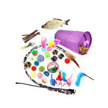Load image into Gallery viewer, 28pcs Funny Cat Toy With Anti-Bite Balls
