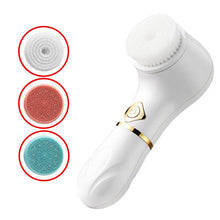 Load image into Gallery viewer, Electric Facial Cleansing Spin Brush Waterproof Face Scrubber Deep Cleaning Skin Exfoliation Makeup Remover Facial Spa Massager
