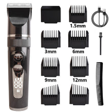Load image into Gallery viewer, Washable Electric Hair Clipper Ceramic Professional
