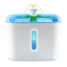 Load image into Gallery viewer, LED Electric USB Automatic Cat Water Fountain
