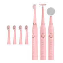 Load image into Gallery viewer, 7 in 1 Electric Toothbrush Sonic Vibration 6 Modes USB
