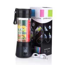 Load image into Gallery viewer, Portable Mixer USB Electric Fruit Juicer Handheld Smoothie Maker Blender Stirring Rechargeable Mini Food Processor Juice Cup
