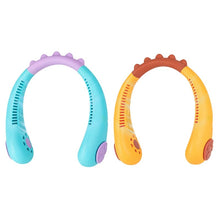 Load image into Gallery viewer, Bladeless Cute Cartoon Portable Neck Fan For Kids

