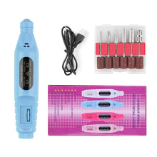 Load image into Gallery viewer, Electric Nail Drill Machine 20000RPM Professional Nail File Kit Cordless Milling Cutter Pedicure Manicure Tool Nail Salon
