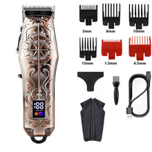 Load image into Gallery viewer, Professional barber hair clippers home Hair cutting machine
