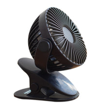 Load image into Gallery viewer, USB Rechargeable Clip Desktop Table Mini Portable Fan
